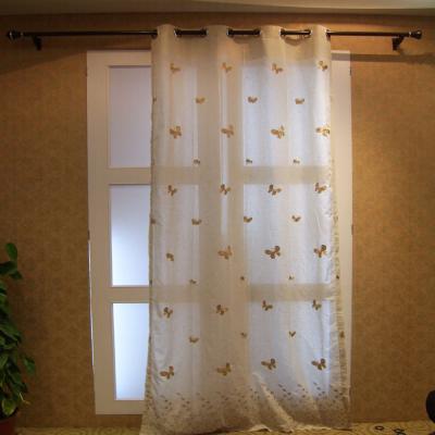 China 2014 Blackout Shaoxing Butterfly Embroidered Curtain Pattern for sale