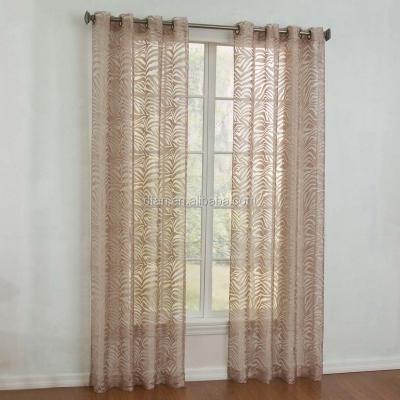 China 2015 Pure Zebra Luxury Classic Burnout Curtain for sale