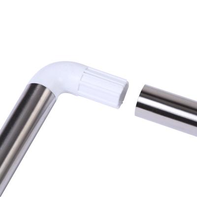 China Good Quality Factory Directly Sustainable Bathroom U Shape Aluminum Shower Curtain Rod for sale