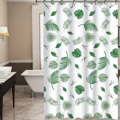 China Sustainable Colorful Bathroom Decor For Your Kid's Bathroom , Hanging 12 Hooks Included Shower Curtain for sale