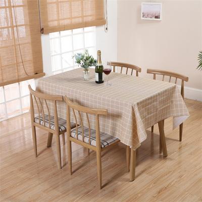 China Custom Size Table Cloth Plaid Tablecloth Household Decoration Rectangular Tablecloth Waterproof for sale