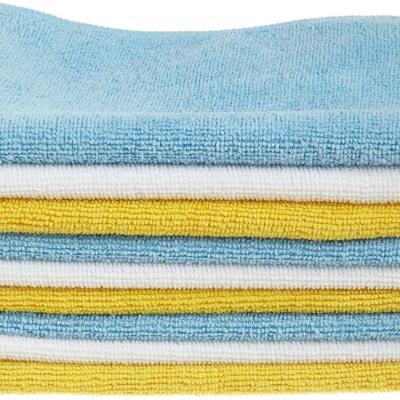 China Microfiber Cleaning Cloths Towels, Reusable and Lint Free Stored for Home, Kitchen and Automotive for sale