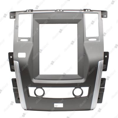 China Car Radio Frame Radio Frame For NISSAN PATROL 2017 9.7 INCH Android DVD Player Frame for sale