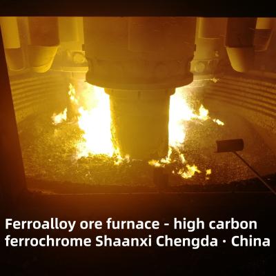 China Ferroalloy Ore Furnace - High Carbon Ferrochrome (New) for sale