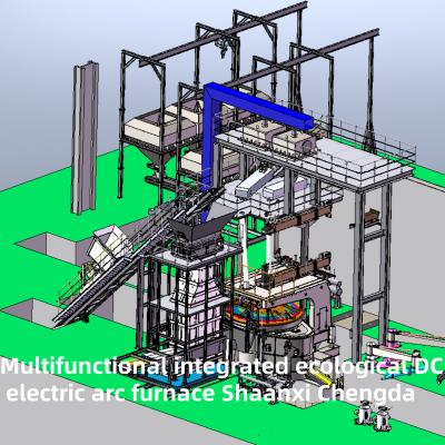 China HOT1 Forno de arco elétrico em corrente contínua multifuntcional integrado ecológico Equipamento completo à venda