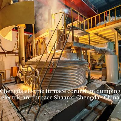 China Chengda electric furnace corundum dumping electric arc furnace for sale