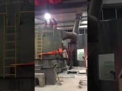 Steelmaking electric arc furnace site operation display