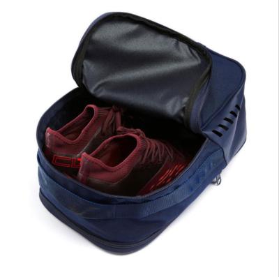 China Durable Waterproof Storage Travel Sports Organizer Shoe Set Bag Polyester Zipper Shoe Bags Custom for sale