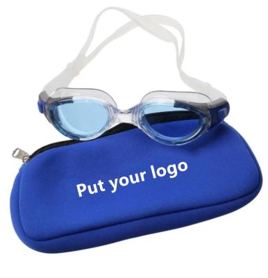 China Durable Custom Swim Goggle Pouch Neoprene Sunglasses Pouches Makeup Bag for sale