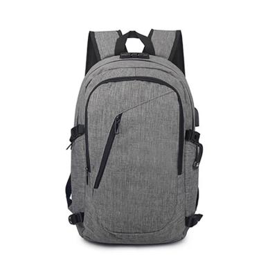 China Multifunctional Day Backpack Large Capacity Backpack Travel Business Purpose USB Laptop Charging Bag for sale