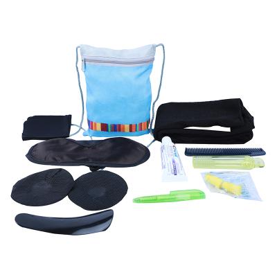 China Airline Kids Travel Kit For Airplane Kids Airline Amenity Kits Kids Toiletry Bag for sale