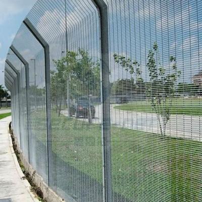 China Easily Assembled High Security 358 Anti Climb Barrier Garden Metal Fence Use 358 Security Anti-Climb Fence for sale