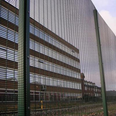 China Hot Galvanized 358 Easily Assembled Anti Climb Security Fence High Security Welded Wire Mesh Panel Fence for sale