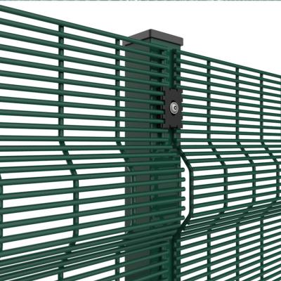 China Easily Assembled High Quality PVC Coated Welded Field Fence Rigid Fence 3d Curved Wire Mesh Fence for sale