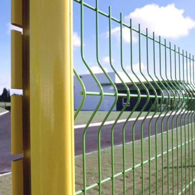 China Easily Assembled Customizable Color Hot Dipped Galvanized BRC Welded Wire Mesh Fence / Galvanized Welded BRC Mesh for sale