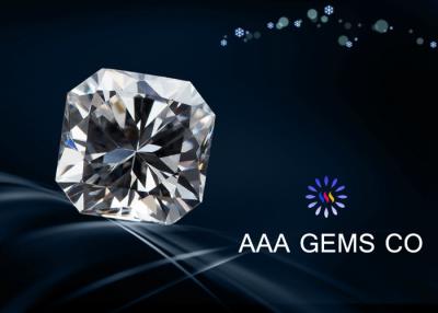 China La suposición magnífica aumentó el grado de la brillantez del blanco de Moissanite para siempre en venta