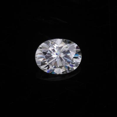 China Echter glänzender Superdiamant Moissanite 6X4mm des WEISS-VVS1 8X9mm 9X7mm 5X7mm zu verkaufen