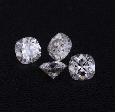 China Lose Moissanite/Diamant Moissanite super glänzende Klarheit der Kissen-Form-6.5mm VVS zu verkaufen