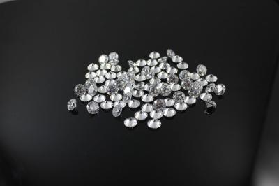 China Kleur 5mm van diamantmoissanite DEF de duidelijkheid van 0.5cts VVS het Briljante cuting voor verlovingsring Te koop