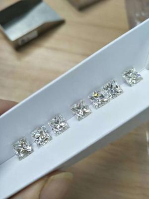 중국 고품질 Moissanite DEF 색깔 8mm3.0cts VVS 명확성 공주는 약혼 반지를 위해 잘랐습니다 판매용