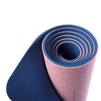 China Custom Yoga Build Wholesale Fitness Label Tape Yoga Mat, Yoga Mat for sale