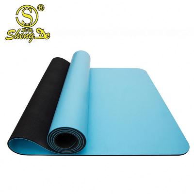 China Yoga Private Label Natural Rubber Yoga Mat Pad for sale