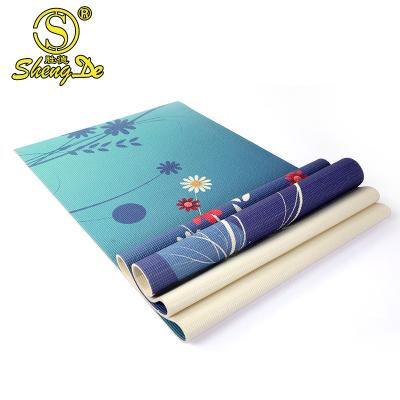 China Yoga China Suppliers Non Slip PVC Yoga Mat Carry Strap for sale