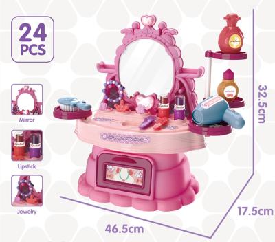 China Plastic Makeup Set Girls Toy New Style Plastic Girls Make Up Set Pretend Play Beauty Toys Children Makeup Set Role Play For Childre for sale