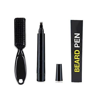 China 2021 Newest Beard Pen Beard Filling Pen Kit Beard Pencil Beard Pen for sale