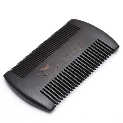 China Home Wholesale Hot Sale Custom Wide Tooth Comb With Logo Lice Comb Beard Comb Wooden Hair for sale