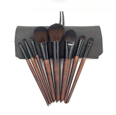 China Beauty care make tools fq brand custom wooden handle makeup brush kit professional makeup brushes private label for sale