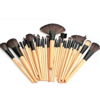 China Beauty care make tools fq brand 32pcs custom wooden handle makeup tools brush kit set brushes makeup for sale