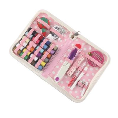 China DIY Convenient Sewing Kit Beginners Home Portable Sewing Kit with Scissors,Thimble,Thread,Needles,Sewing Set Tape Measure for sale