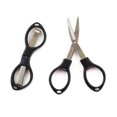 China Multi-color Convenient Multi-Color Material Plastic Handle Feature Multi-Color Material Plastic Handle Shear Feature Metal Safety Travel Universal Small Portable Cutting Fishing Scissors for sale