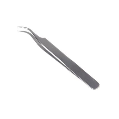 China Tweezers Eyelash Extensions Curved Tweezers Stainless Steel Beauty Clip Eyelash Extension Eyebrow Jewelry Inveterate Tweezers for sale