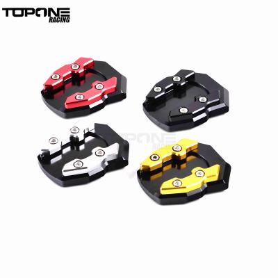 China Motorcycle Kickstand Support Bracket Extension Enlarger Side Guard For HONDA Forza 125 Forza 300 2018-2019 FORZA300 for sale