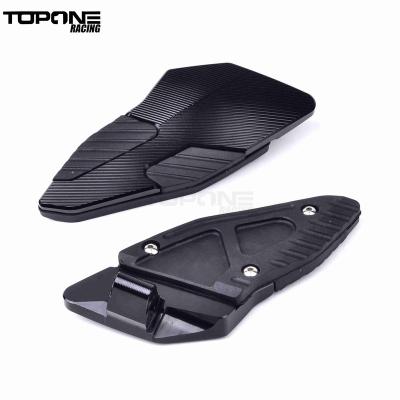 China Suitable for Honda PCX150 CNC Aluminum Alloy 2018-2019 Modified Rear Pedal With Rubber Rear Foot Pad PCX150 2018 for sale