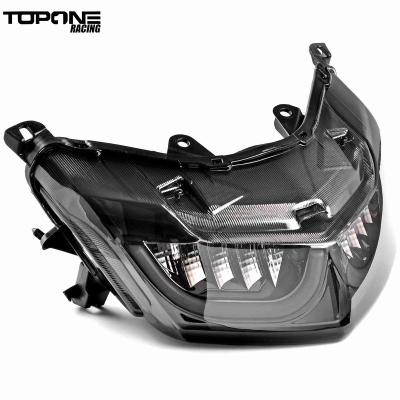 China Suitable for 2015-2018 Yamaha NMAX155 LED Modified Tear-Eye Rear Tail Light Assembly NMAX155 2015-2018 for sale