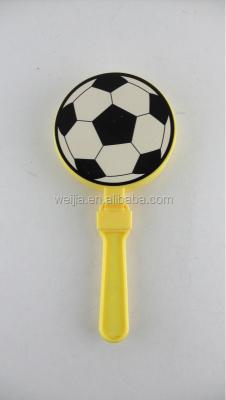 China Game Printed Plastic Football Clapper for sale