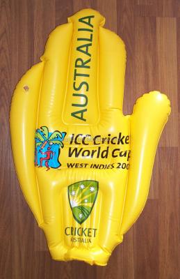 China Printed PVC Inflatable Hand Printed PVC Inflatable Hand for sale