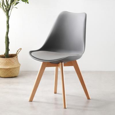 China Wholesale Modern Design Free Sample Good Quality Home Furniture Multicolor Optional Modern Nordic Tulip Dining Chair Customize for sale