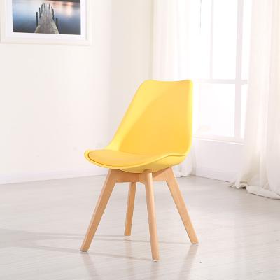 China Wholesale Modern Design Free Sample Good Quality Home Furniture Multicolor Optional Modern Nordic Tulip Dining Chair Customize for sale