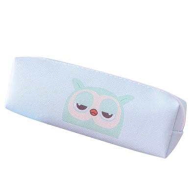 China Custom high quality fashion school canvas cute school pencil case designed by artist for sale