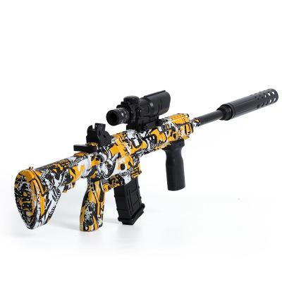 China Toy Amazon Hot Selling Soft M416 Toy Electric Gun Electronic Bullet Gun For Boys for sale