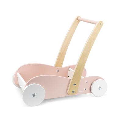 China Wooden minimalist baby walker polarb style trailer storage toy regular FLASHING car for sale