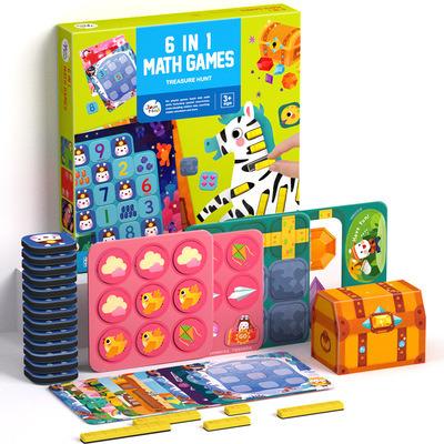 China Montessori Entrance Education Right Brain Toy Sudoku Parent-child Games Thinking Toys Board Educational Handmade Puzzle Math Training for sale