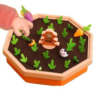 China Educational new design pulls radish color and shape matching, logical thinking training, develop hands-on ability toys for sale