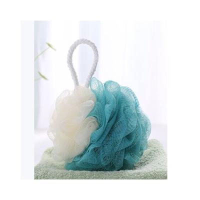 China Body Blast Mesh Stretchy Pe Flower Mulitcolor Small Sponge Bath Shower Balls for sale