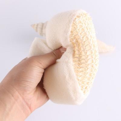 China Bathroom Beige Color Back Body Bathroom Sweeps New Sponge Bath Gift Set for sale