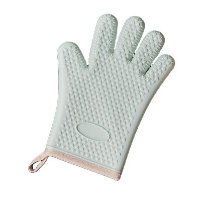 China Silicone Cotton + Silicone Cotton Factory Manufacturing Various Oven Gloves White From China for sale